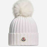 Moncler Mujer Barcelona Gorro Lana Pompón color Blanco sku 845-000042 01 - Foto 1