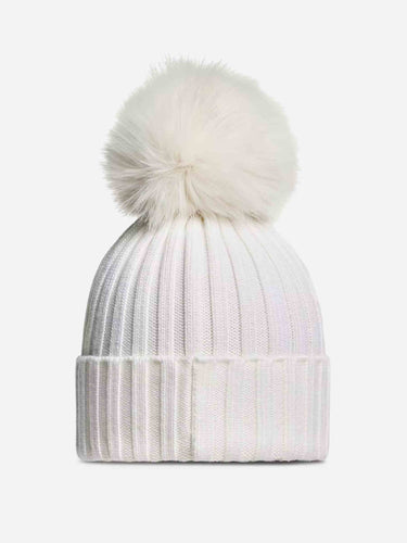 Moncler Mujer Barcelona Gorro Lana Pompón color Blanco sku 845-000042 01 - Foto 2