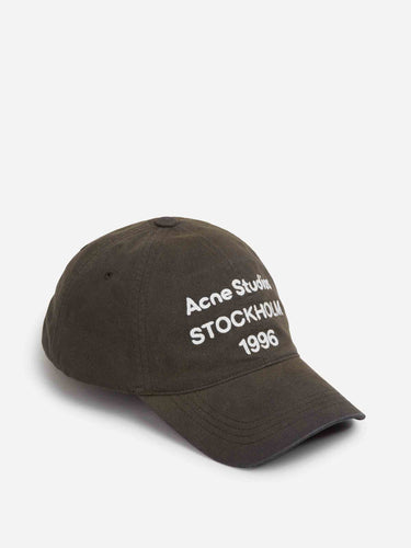 Acne Studios Mujer Barcelona Gorra Logo Algodón color Negro sku 845-000049 01 - Foto 2