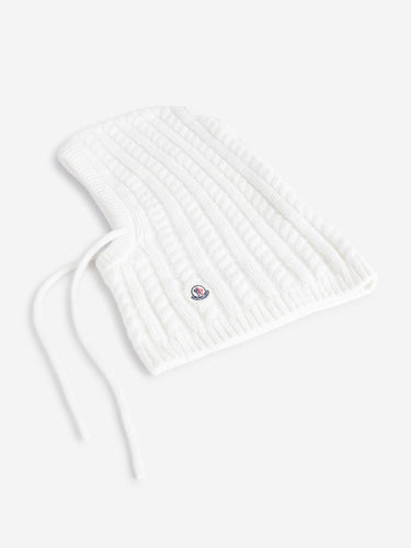 Moncler Mujer Barcelona Pasamontañas Punto Logo color Marfil sku 845-000051 01 - Foto 2