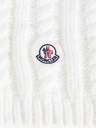 Moncler Mujer Barcelona Pasamontañas Punto Logo color Marfil sku 845-000051 01 - Foto 3