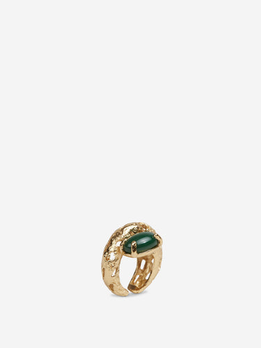 Paola Sighinolfi Mujer Barcelona Anillo de Paola Sighinolfi color Verde Jungla sku 850-001337 03 - Foto 2