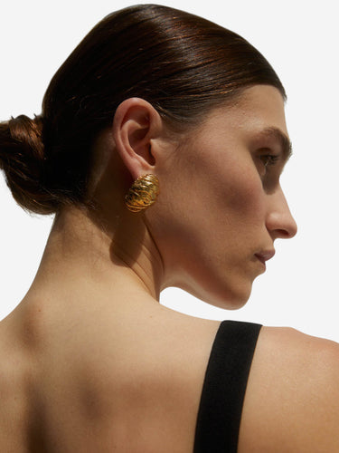 Paola Sighinolfi Mujer Barcelona Pendientes Juno color Dorado sku 850-001819 01 - Foto 5