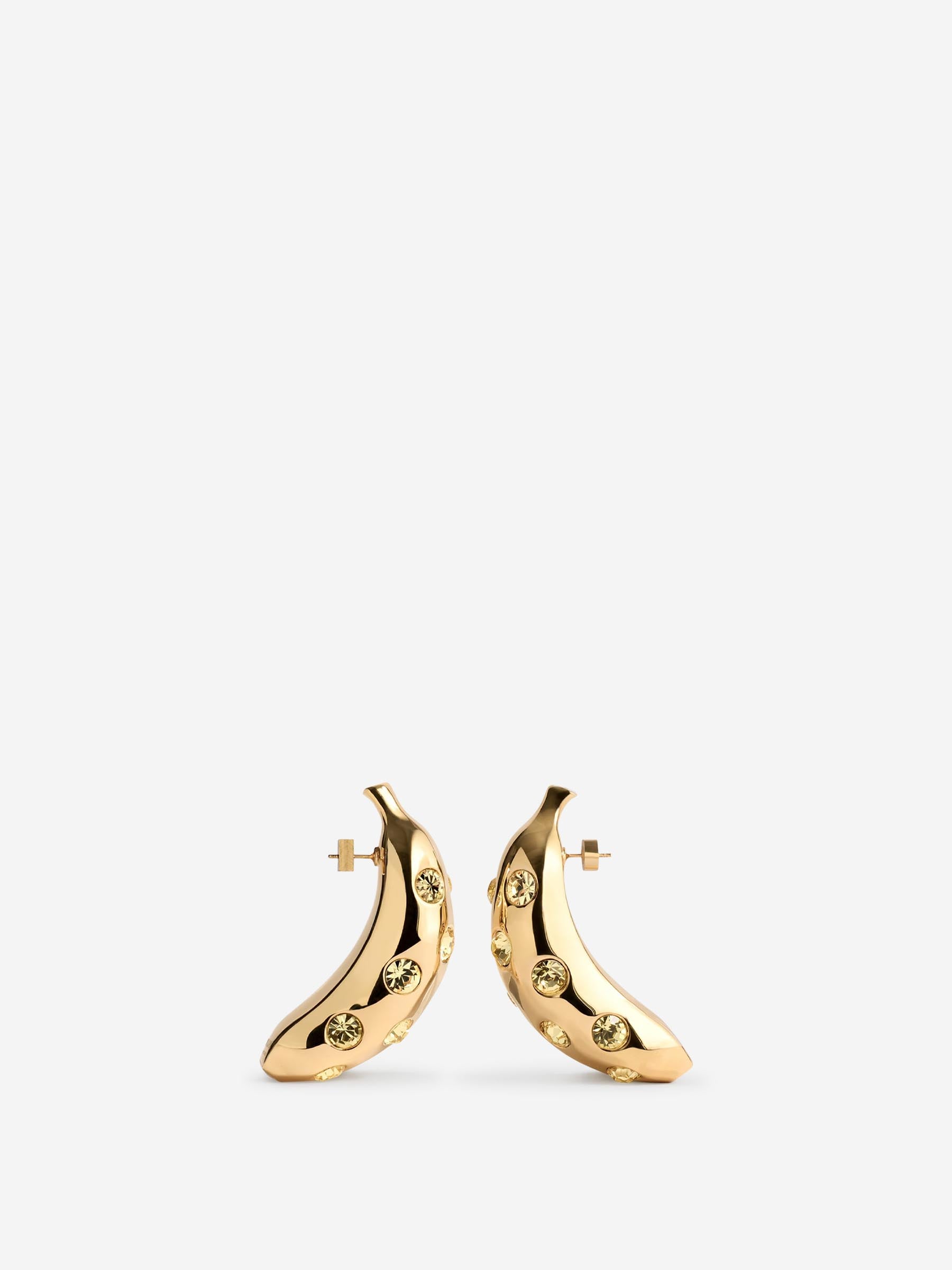 Jacquemus Mujer Barcelona Pendientes Les Bananes color Dorado sku 850-001905 01 - Foto 1