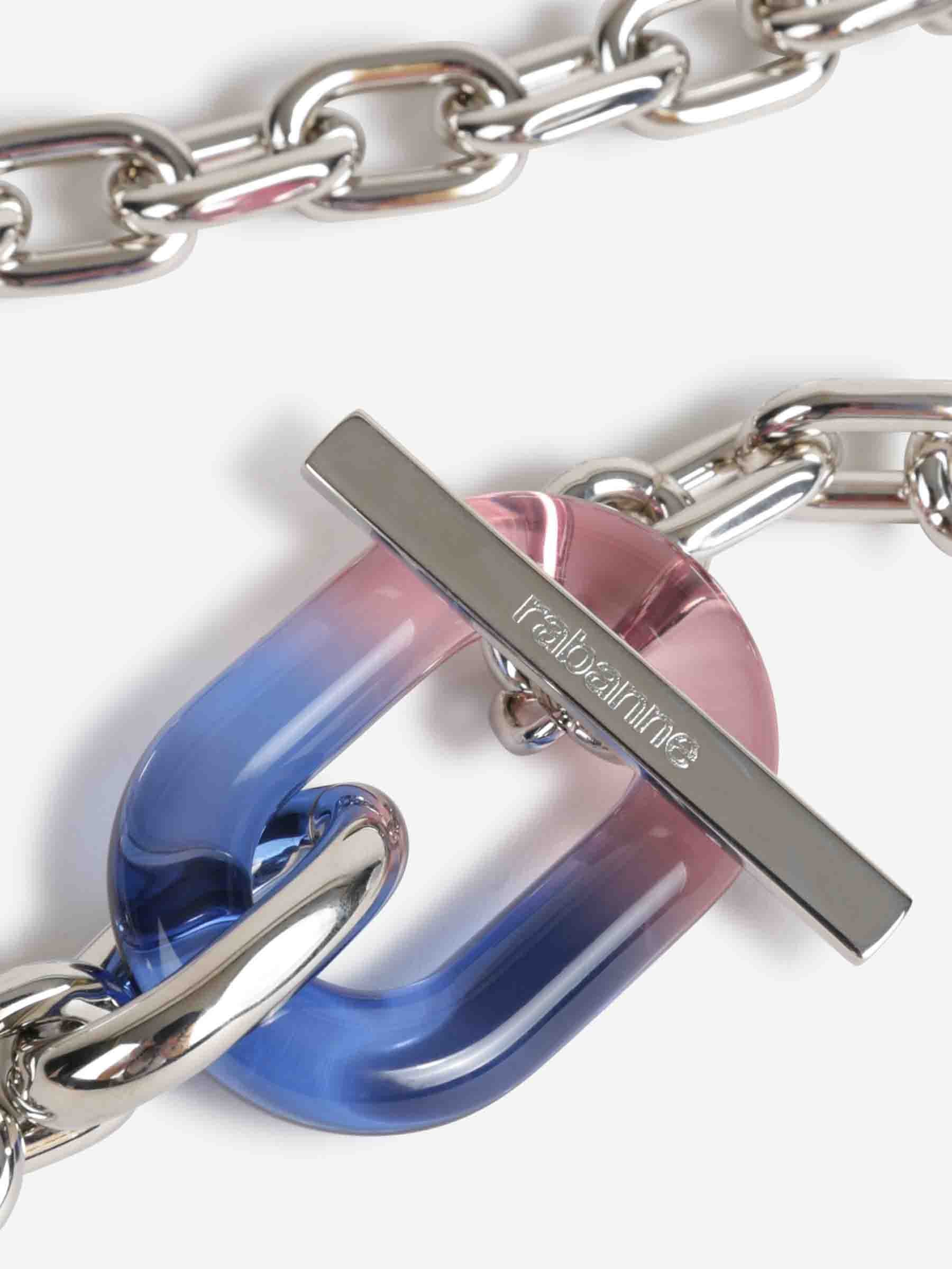 Rabanne Mujer Barcelona Brazalete Tie-Dye color Plateado sku 850-001941 01 - Foto 2