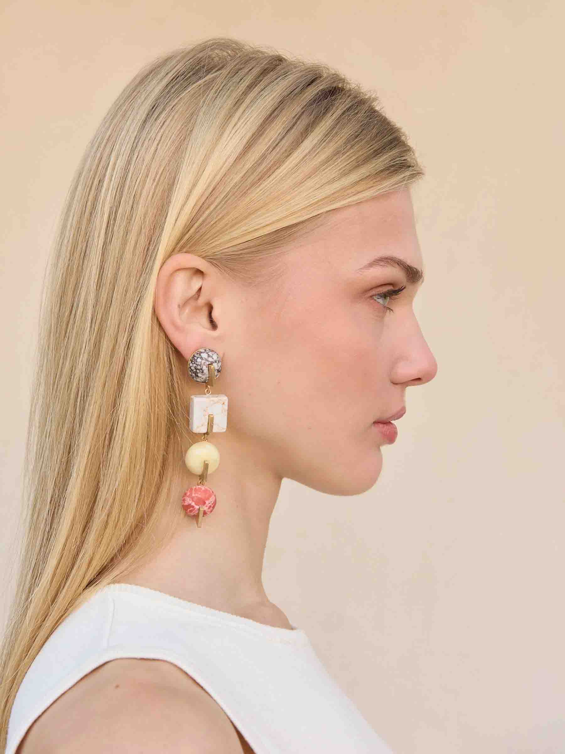 Cult Gaia Mujer Barcelona Pendientes Laguna color Dorado sku 850-001962 01 - Foto 2