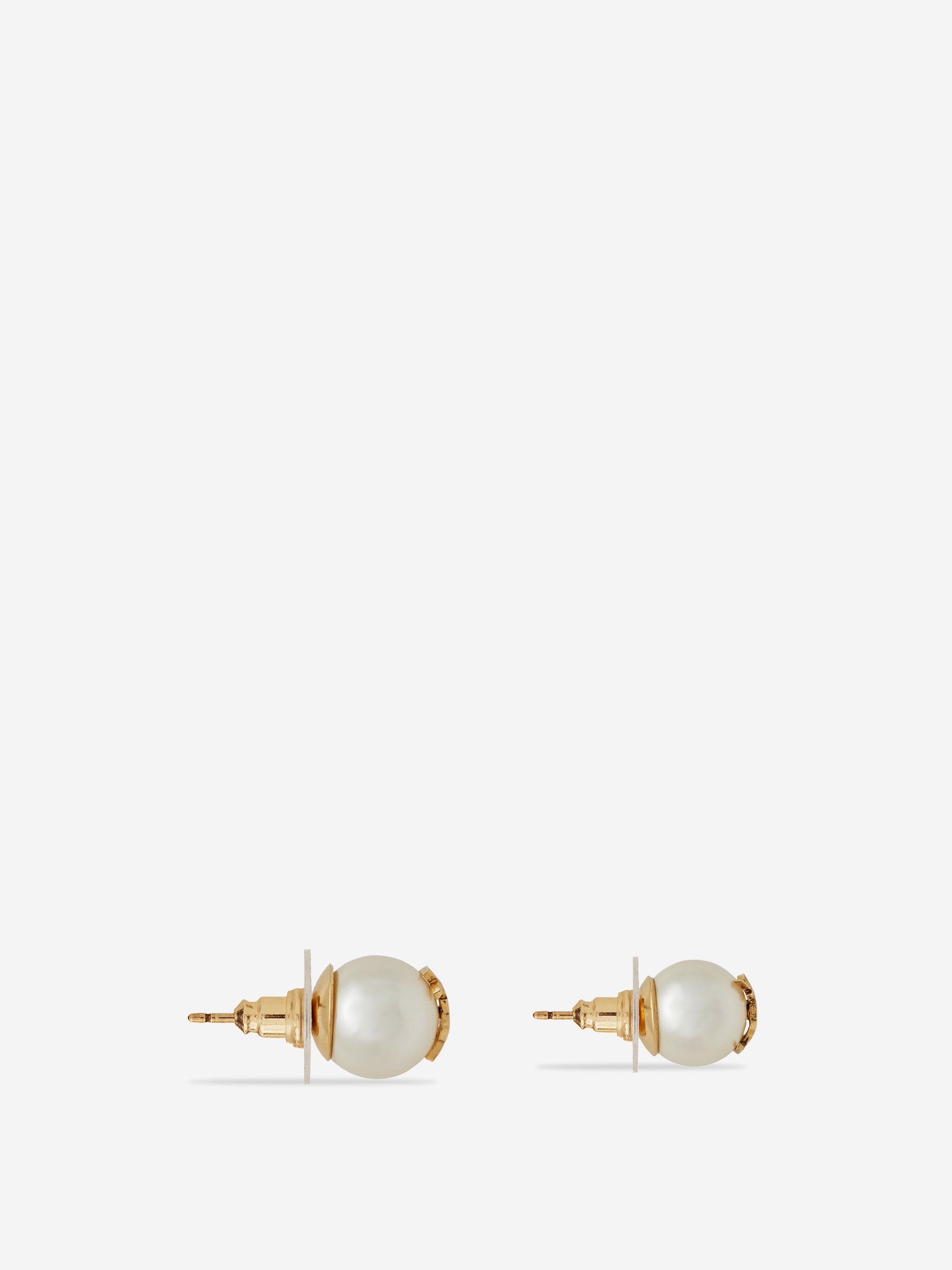 Saint Laurent Mujer Barcelona Pendientes Asimétricos Perlas color Blanco sku 850-001993 01 - Foto 2