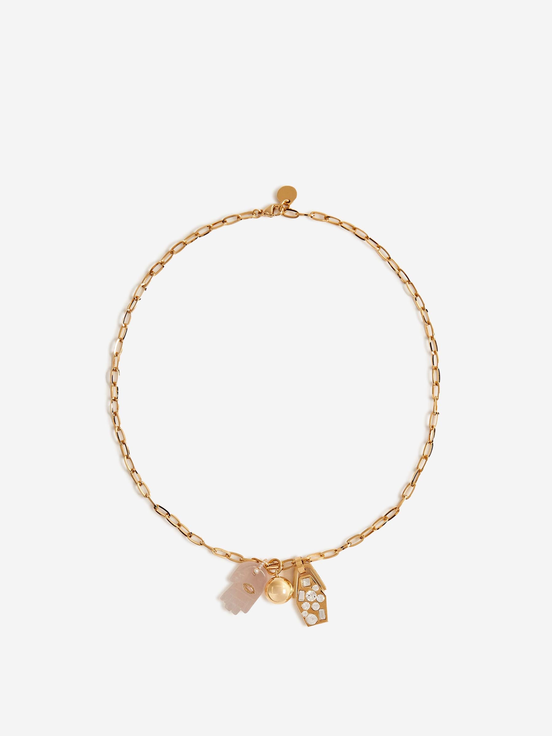 LaDoubleJ Mujer Barcelona Collar Angel Charmed color Dorado sku 850-002000 01 - Foto 1