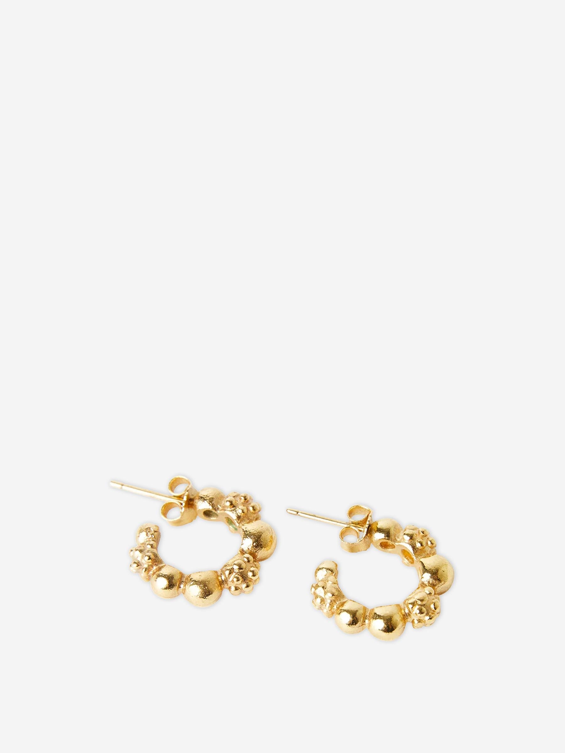 Paola Sighinolfi Mujer Barcelona Mini Silvia Hoops color Dorado sku 850-002008 01 - Foto 1