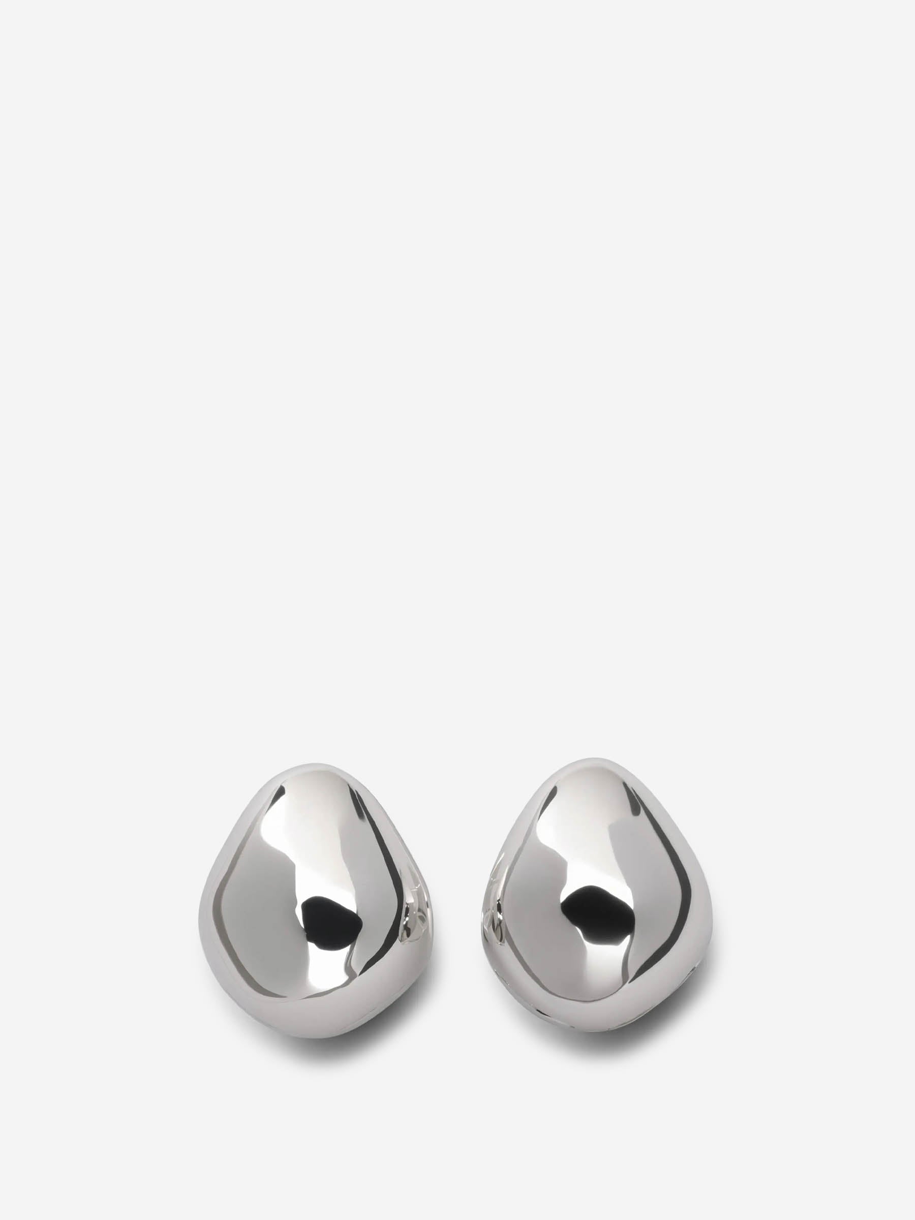 Phoebe Philo Mujer Barcelona Pendientes Pebble color Plateado sku 850-002010 01 - Foto 1