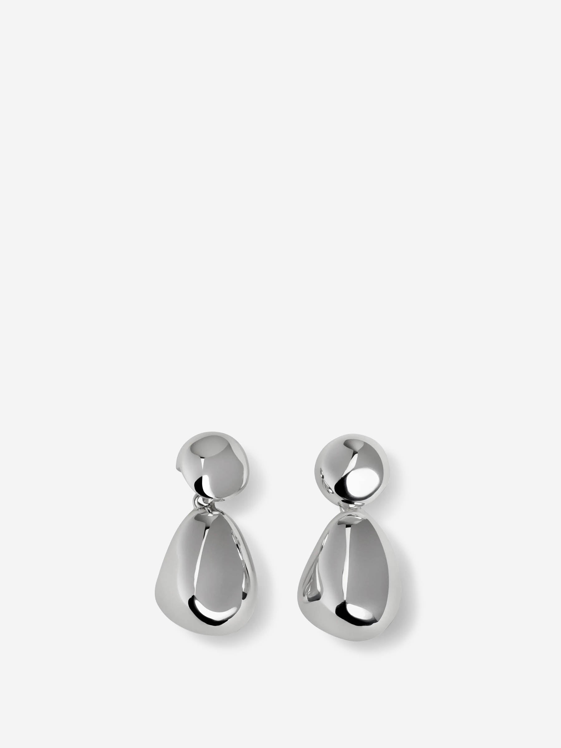 Phoebe Philo Mujer Barcelona Pendientes Double Ball color Plateado sku 850-002011 01 - Foto 1