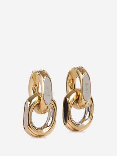 Saint Laurent Mujer Barcelona Pendientes Dúo Cassandre color Multicolor sku 850-002024 01 - Foto 2