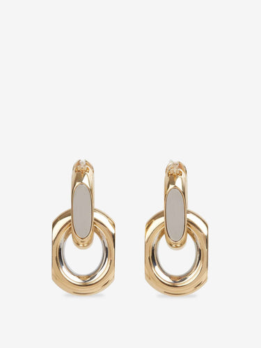Saint Laurent Mujer Barcelona Pendientes Dúo Cassandre color Multicolor sku 850-002024 01 - Foto 3