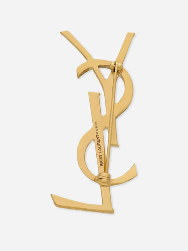 Saint Laurent Mujer Barcelona Broche Cassandre color Dorado sku 850-002027 01 - Foto 3