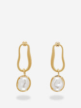 Cult Gaia Mujer Barcelona Pendientes Vera Drop color Dorado sku 850-002043 01 - Foto 1