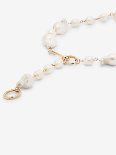 Jil Sander Mujer Barcelona Collar Perlas color Blanco sku 850-002048 01 - Foto 3