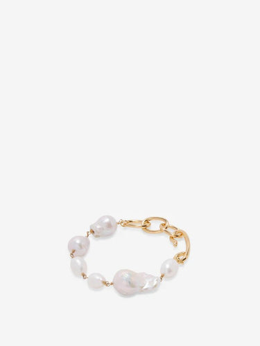 Jil Sander Mujer Barcelona Brazalete Perlas color Blanco sku 850-002050 01 - Foto 3