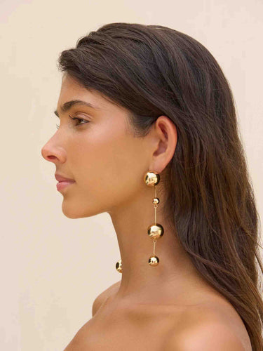 Cult Gaia Mujer Barcelona Pendientes Adrienne color Dorado sku 850-002055 01 - Foto 2