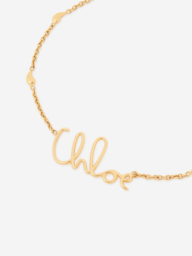 Chloé Mujer Barcelona Collar Iconic Logo color Dorado sku 850-002080 01 - Foto 3