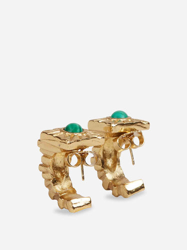 Paola Sighinolfi Mujer Barcelona Pendientes Kabala color Dorado sku 850-002098 01 - Foto 3