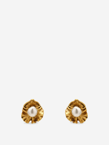 Cult Gaia Mujer Barcelona Pendientes Iris Perla Mini color Dorado sku 850-002101 01 - Foto 1