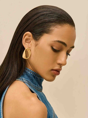 Cult Gaia Mujer Barcelona Pendientes Rue Mini color Dorado sku 850-002106 02 - Foto 2