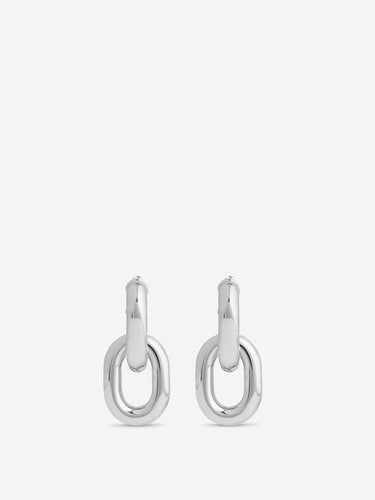 Rabanne Mujer Barcelona Pendientes Double XL Link color Plateado sku 850-002109 01 - Foto 1
