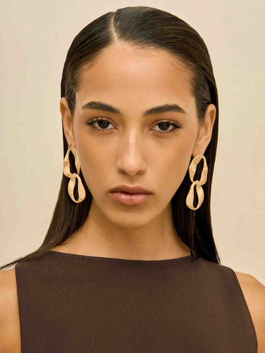 Cult Gaia Mujer Barcelona Pendientes Rue Mini Drop color Dorado sku 850-002117 01 - Foto 2
