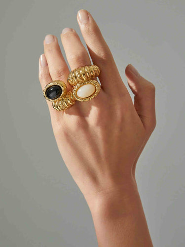 Paola Sighinolfi Mujer Barcelona Anillo Alice color Blanco sku 850-002126 01 - Foto 2
