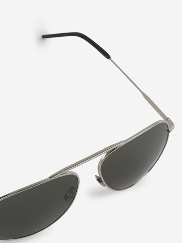 Saint Laurent Mujer Barcelona Gafas Sol Aviador color Plateado sku 860-001138 01 - Foto 4