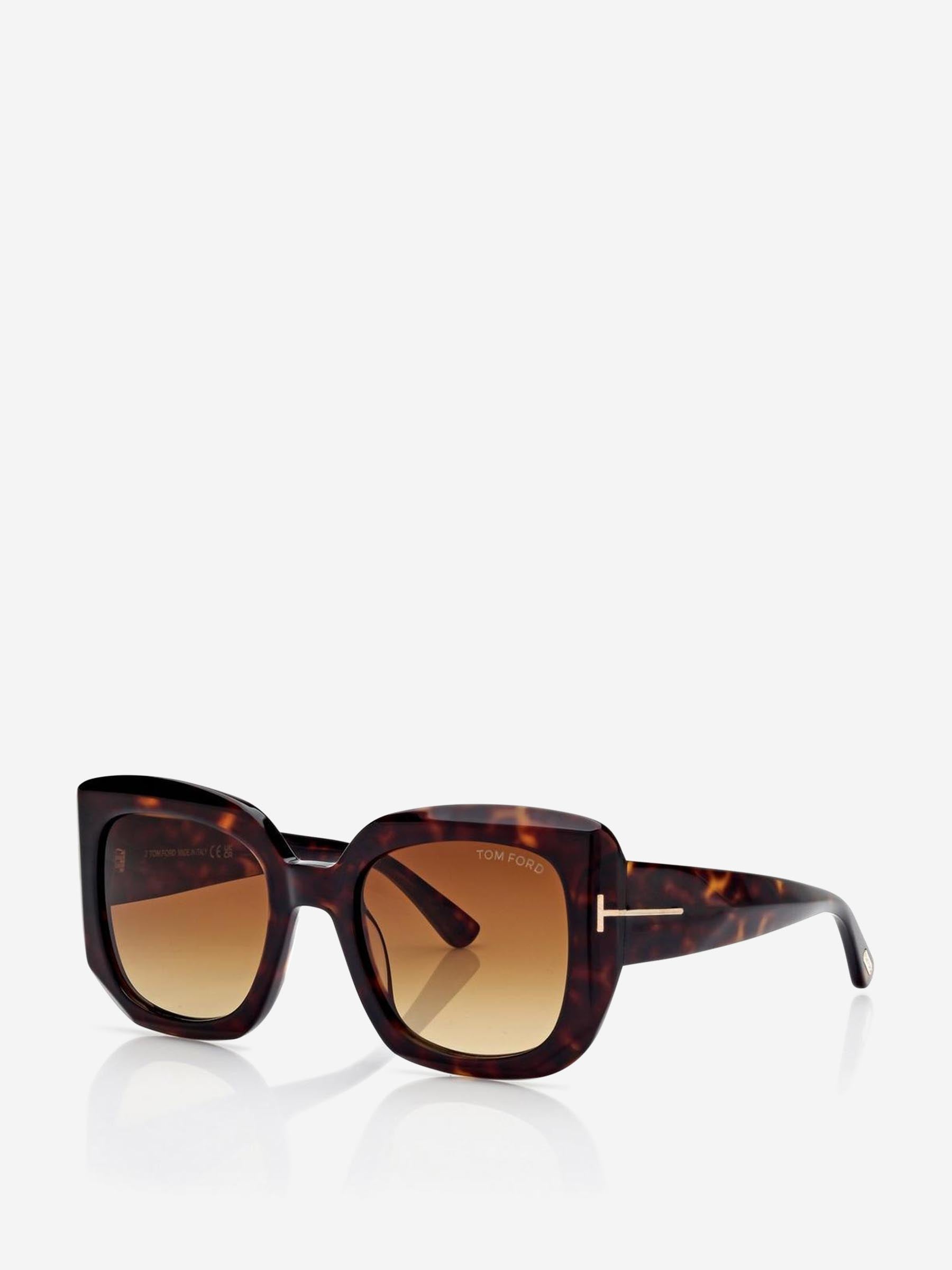 Tom Ford Mujer Barcelona Gafas de Sol Cuadradas Carla color Carey sku 860-001187 01 - Foto 2