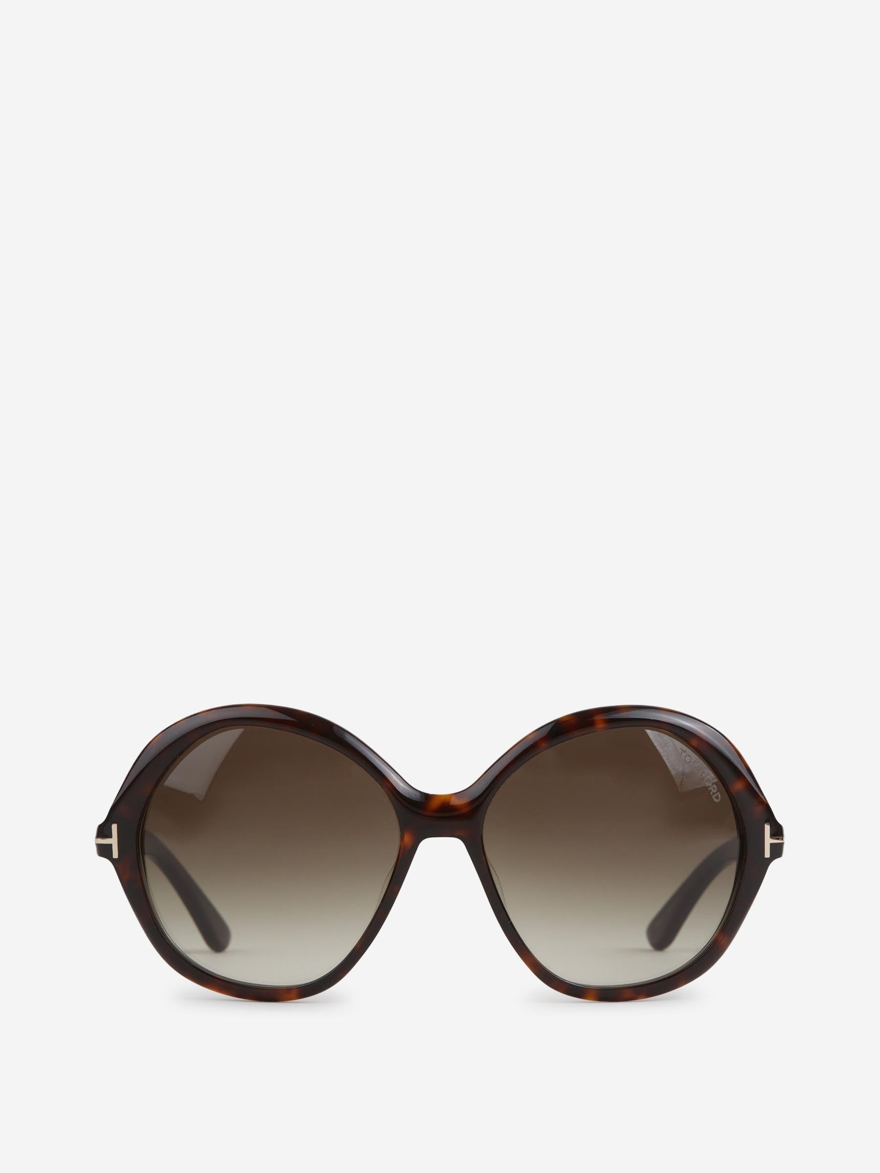 Tom Ford Mujer Barcelona Gafas de Sol Redondas color Marrón Oscuro sku 860-001265 01 - Foto 1