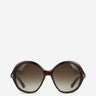 Tom Ford Mujer Barcelona Gafas de Sol Redondas color Marrón Oscuro sku 860-001265 01 - Foto 1
