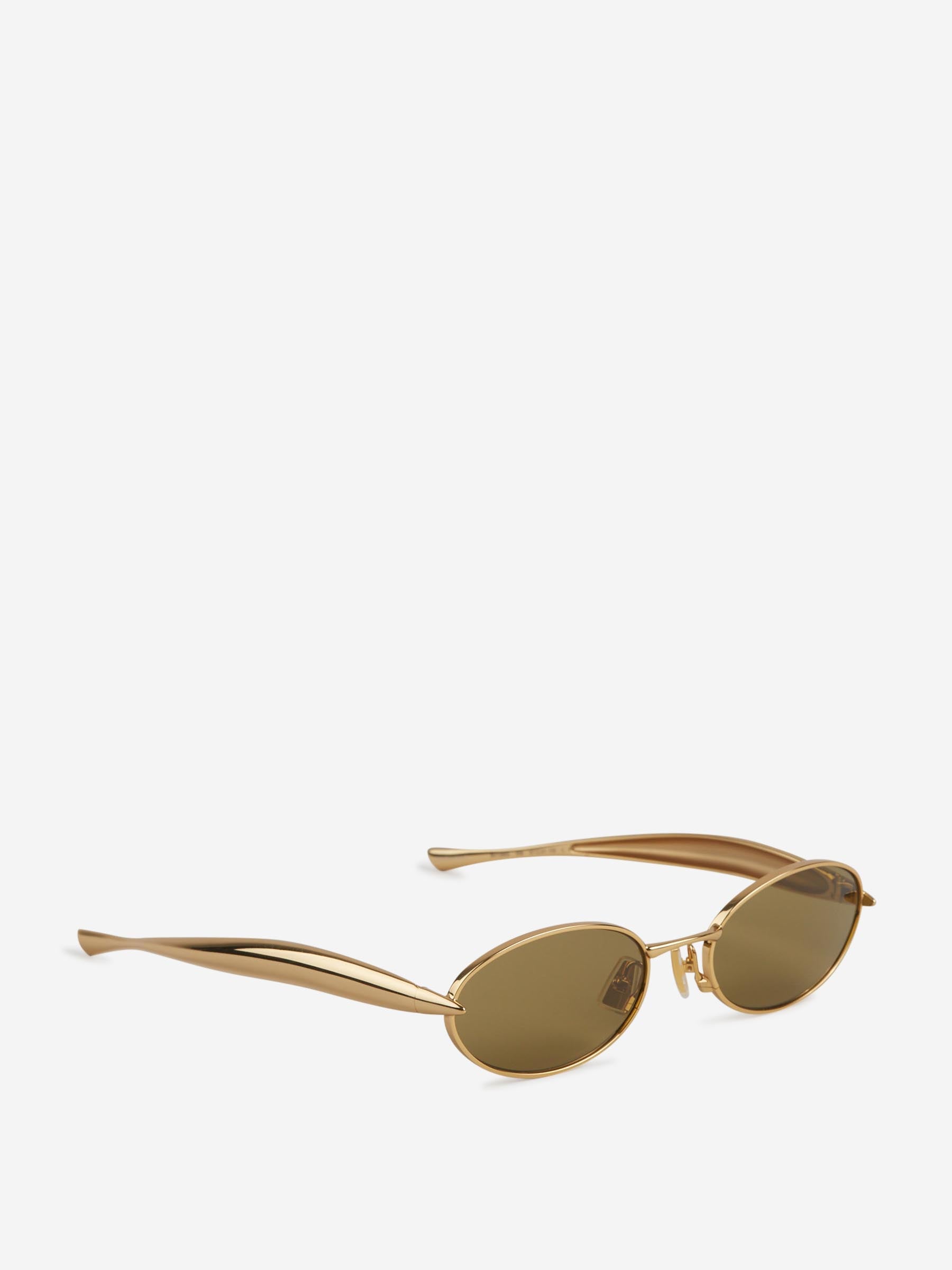 Bottega Veneta Mujer Barcelona Gafas de Sol Ovaladas color Mostaza sku 860-001280 01 - Foto 2