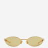 Bottega Veneta Mujer Barcelona Gafas de Sol Ovaladas color Dorado sku 860-001280 03 - Foto 1