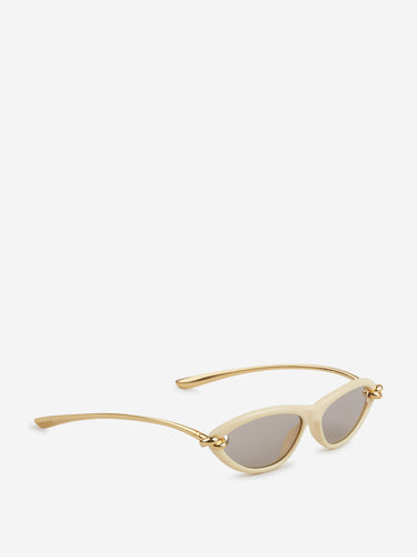 Bottega Veneta Mujer Barcelona Gafas de Sol Cat-eye color Crema sku 860-001326 01 - Foto 2