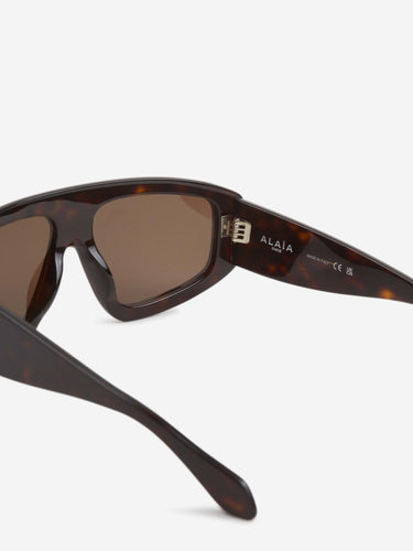 Alaïa Mujer Barcelona Gafas de Sol Estilo Aviador color Carey sku 860-001330 01 - Foto 4