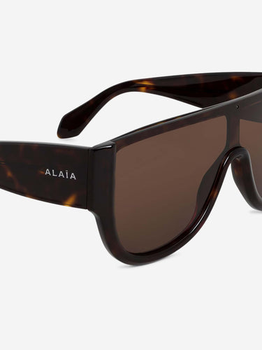 Alaïa Mujer Barcelona Gafas de Sol Mask color Carey sku 860-001331 01 - Foto 3