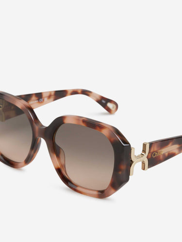 Chloé Mujer Barcelona Gafas de Sol Redondas color Carey sku 860-001334 01 - Foto 3