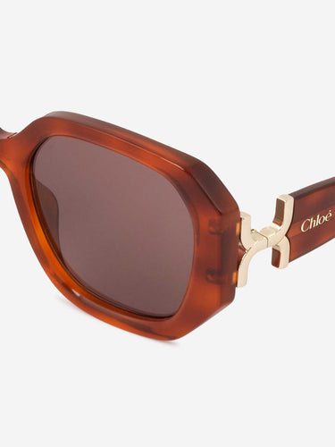 Chloé Mujer Barcelona Gafas de Sol Redondas color Marrón sku 860-001334 02 - Foto 4