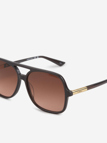 Chloé Mujer Barcelona Gafas de Sol Aviador color Negro sku 860-001337 02 - Foto 3