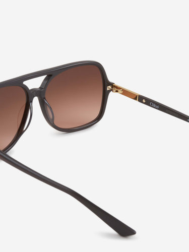 Chloé Mujer Barcelona Gafas de Sol Aviador color Negro sku 860-001337 02 - Foto 4