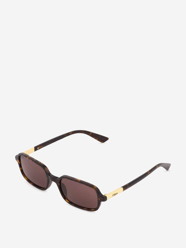Chloé Mujer Barcelona Gafas de Sol Rectangulares color Carey sku 860-001338 02 - Foto 2