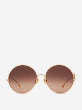 Chloé Mujer Barcelona Gafas de Sol Redondas color Dorado sku 860-001339 01 - Foto 1