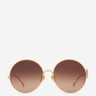 Chloé Mujer Barcelona Gafas de Sol Redondas color Dorado sku 860-001339 01 - Foto 1