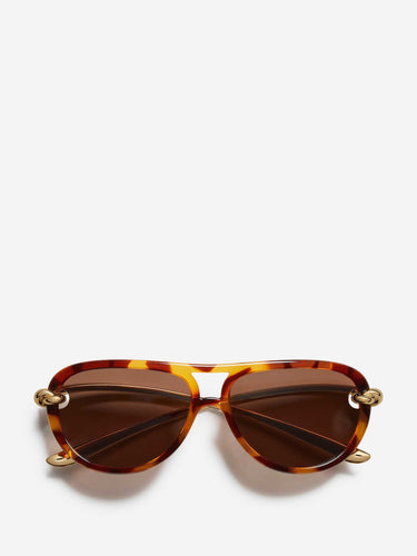 Bottega Veneta Hombre Barcelona Gafas de Sol Knot color Carey sku 860-001387 01 - Foto 1