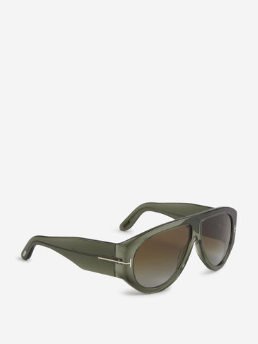 Tom Ford Mujer Barcelona Gafas de Sol Bronson color Verde Oscuro sku 860-001428 03 - Foto 2
