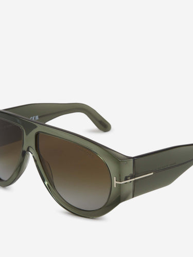 Tom Ford Mujer Barcelona Gafas de Sol Bronson color Verde Oscuro sku 860-001428 03 - Foto 3