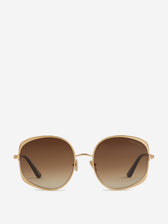 Tom Ford Mujer Barcelona Gafas de Sol Abbey color Dorado sku 860-001432 01 - Foto 1