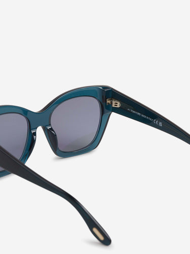 Tom Ford Mujer Barcelona Gafas de sol Joni color Azul Turquesa sku 860-001434 01 - Foto 4